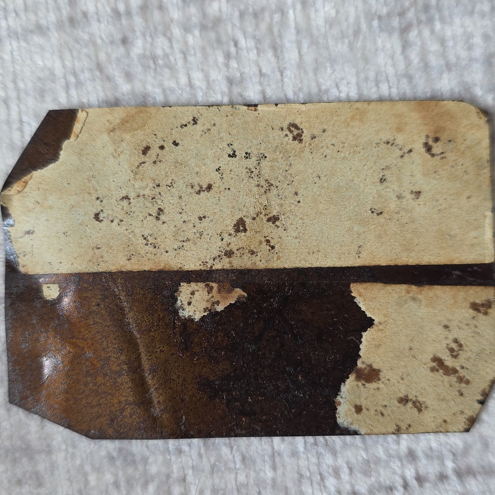Antique Japan Trinket Box Silk Boucher Landscape Tintype Hair Mourning Chain - Picture 8 of 16